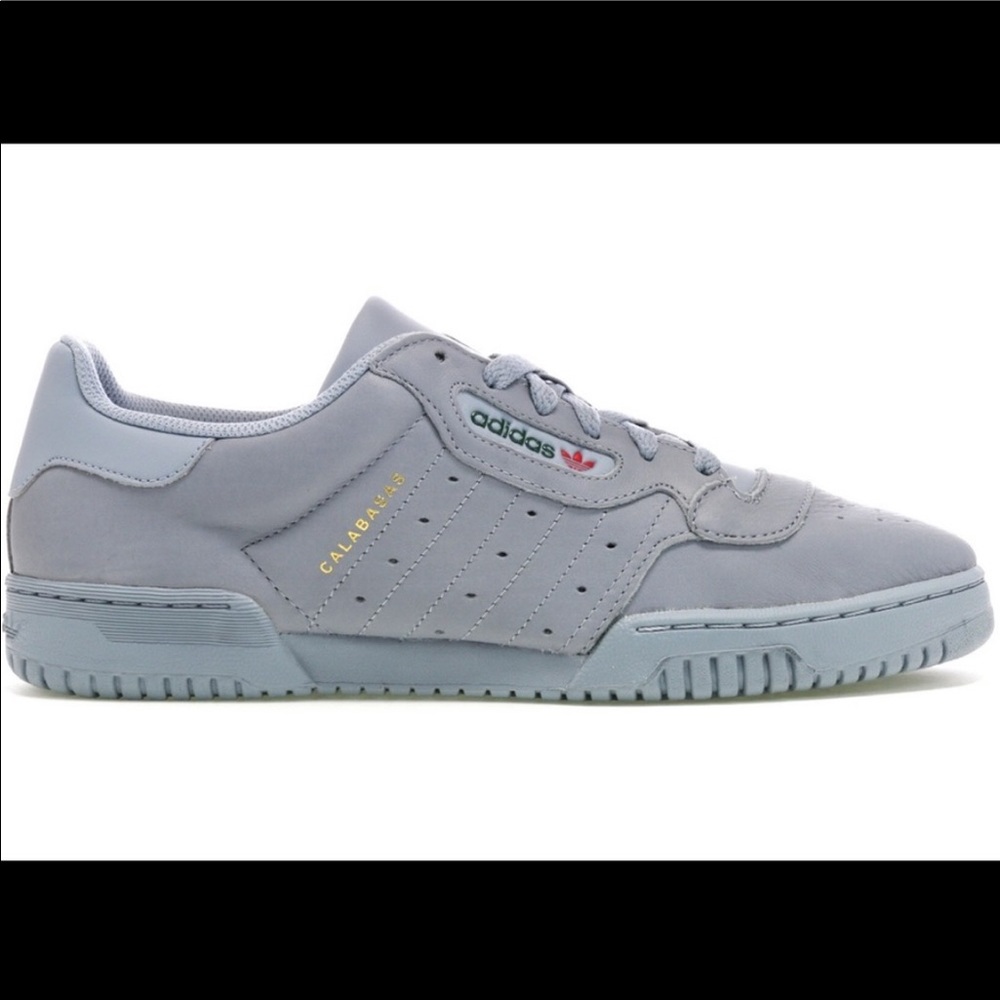 adidas yeezy powerphase calabasas sneakers in grey